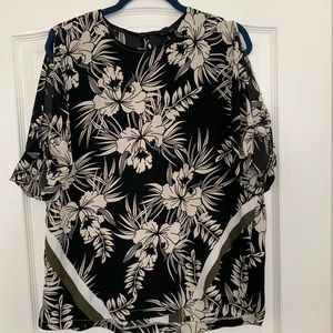 TopShop Cold Shoulder Top